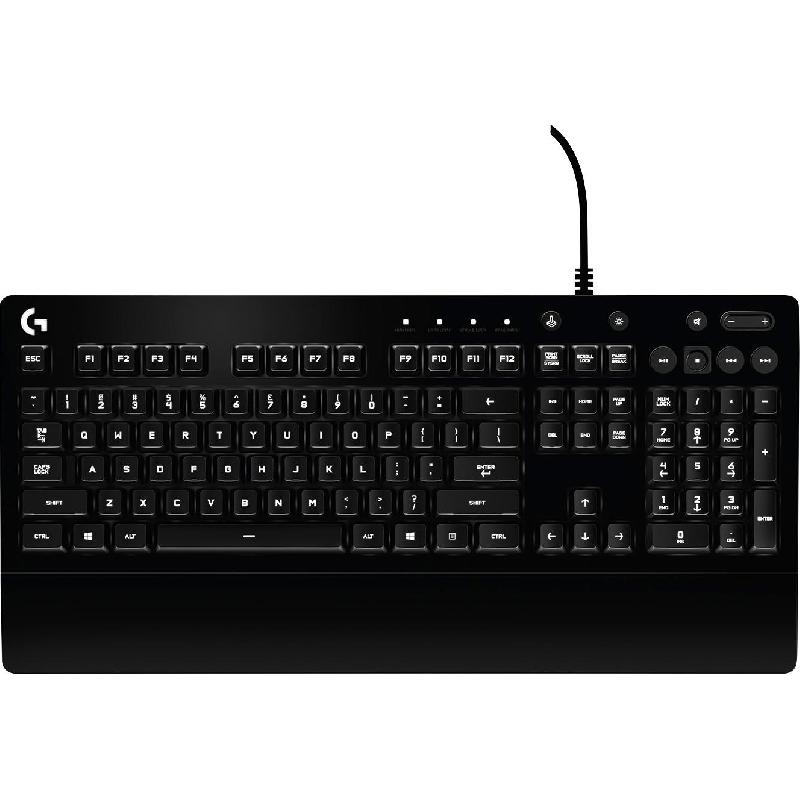 G213 Prodigy RGB Gaming Keyboard, Wired, for Laptop/Desktop Computer/Gaming Desktop Computer/CPU Windows OS, Black