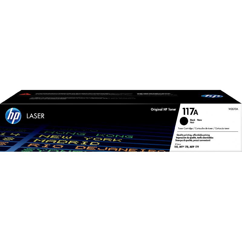HP 117A Laser Toner, Black