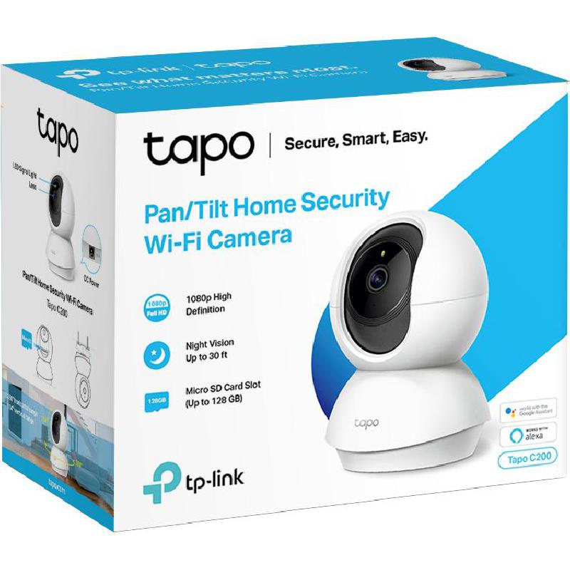 TP-Link Tapo C200 Smart Security Camera, Wi-Fi, Works with Android/iOS Devices — 3