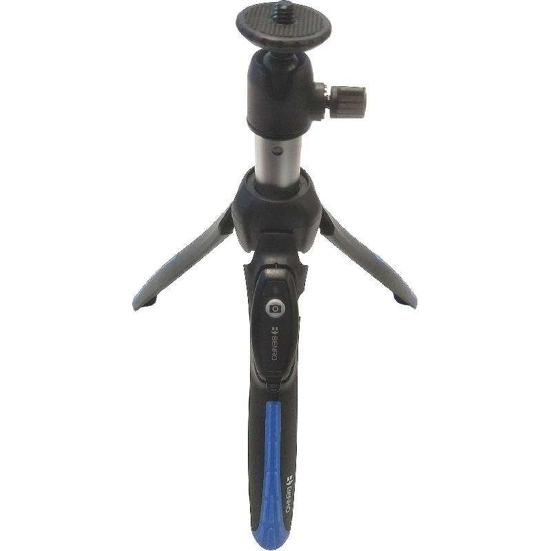 Benro BK15 Mini Tripod and Selfie Stick, Smartphone Camera Accessory, Universal, for Most Devices, Black