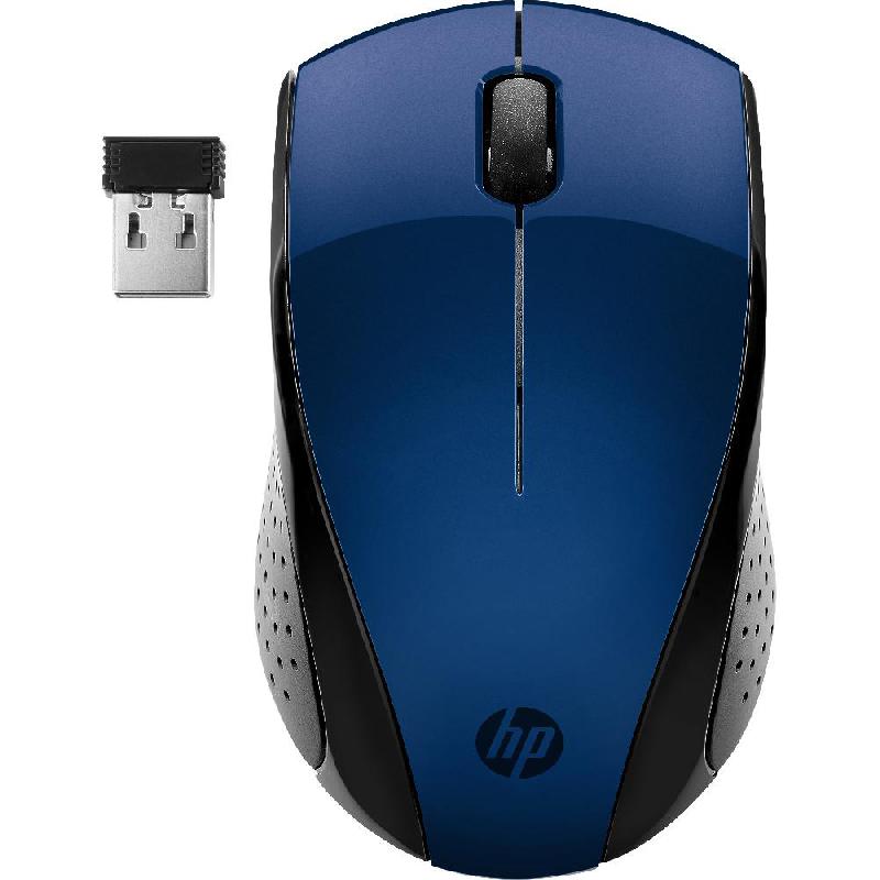 220 Mouse, Optical 1600 dpi, Wireless, Lumiere Blue
