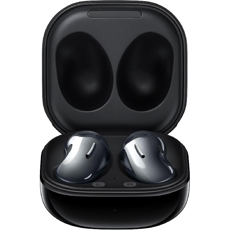 Galaxy Buds Live Earbuds, Active Noise Cancelling, Bluetooth, USB-C, Built-in Microphone, Mystic Black