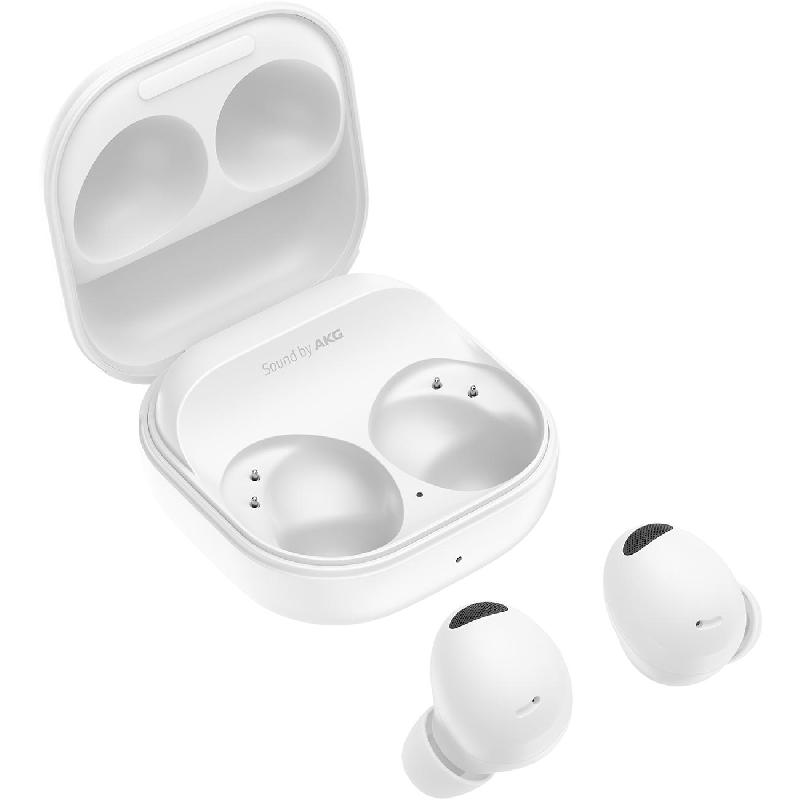 Samsung Galaxy Buds2 Pro Wireless Earbuds, Active Noise Cancelling, Bluetooth, USB (Charging), Built-in Microphone, White