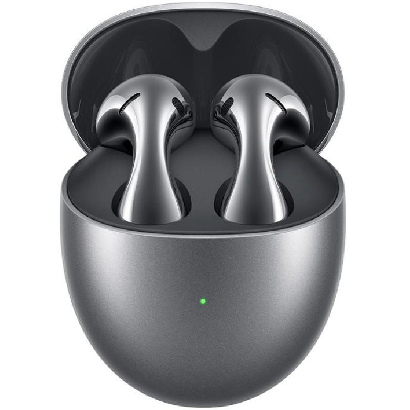 FreeBuds 5 Earbuds, Bluetooth, USB (Charging), Built-in Microphone, Frost Silver