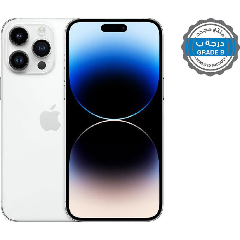 Renewed Grade B iPhone 14 Pro Max, 128 GB, Silver, 5G