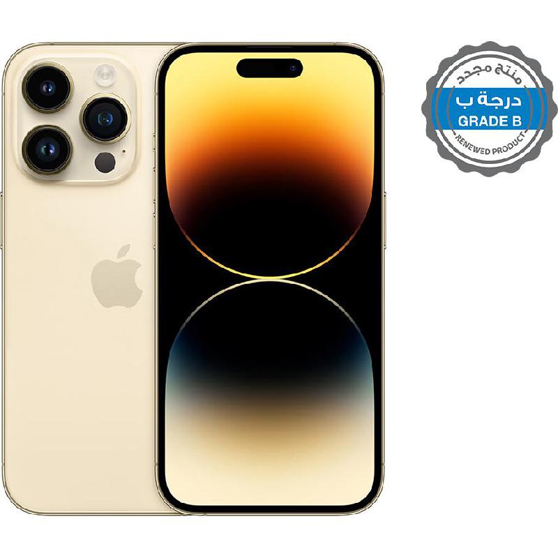 Renewed Grade B iPhone 14 Pro, 256 GB, Gold, 5G