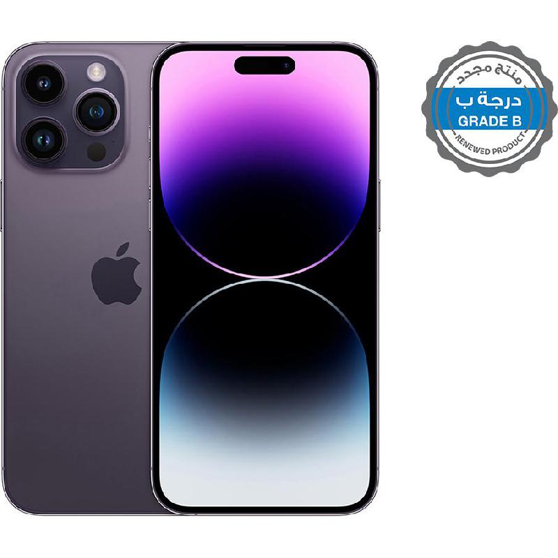 Renewed Grade B iPhone 14 Pro Max, 256 GB, Deep Purple, 5G