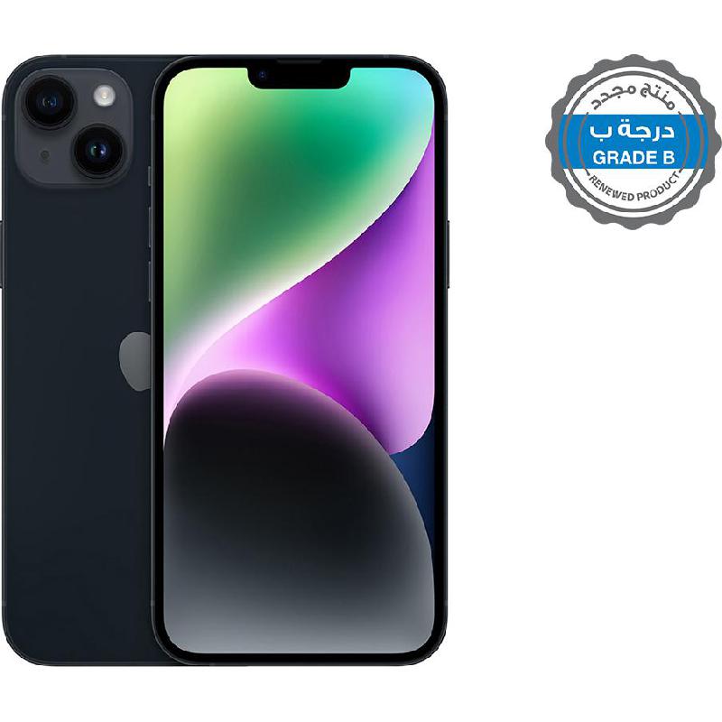 Renewed Grade B iPhone 14 Plus, 256 GB, Midnight, 5G