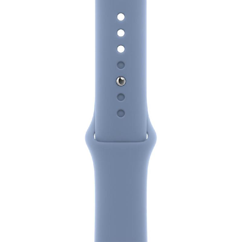 Sport Band Wrist Strap, for Apple Watch Ultra 3/Watch Ultra 2/Watch Series 10 46/Watch Series 9 45, Fluoroelastomer, Medium/Large Band Size, Winter Blue