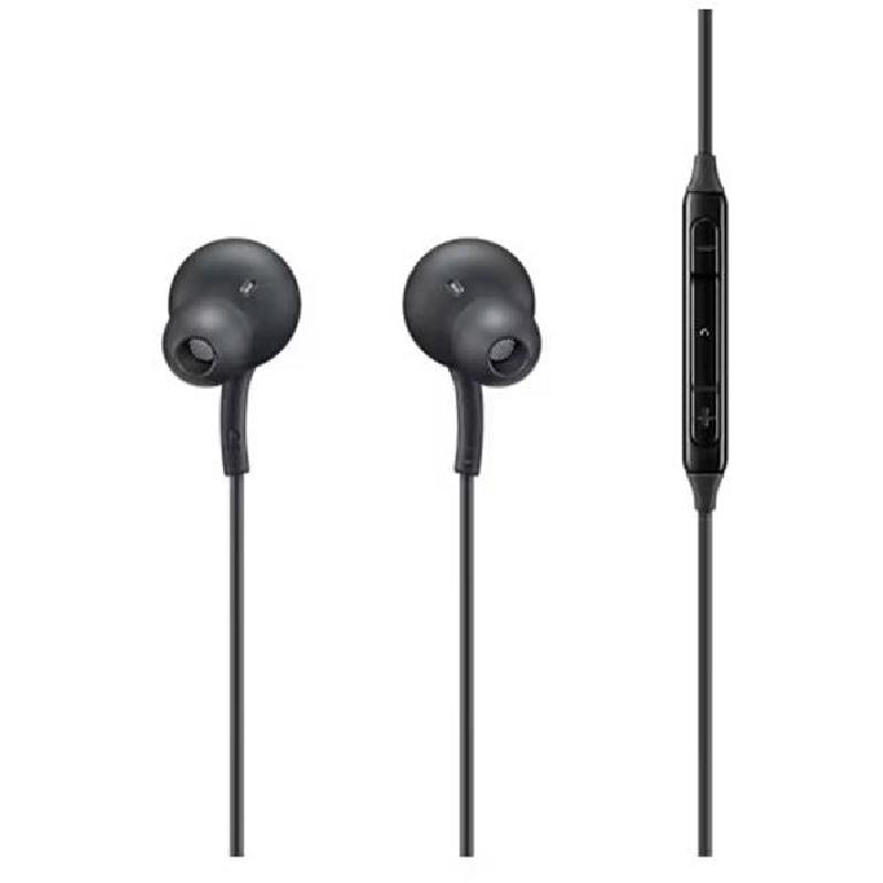 Samsung Earphones, Wired, USB-C, In-line Microphone, Black