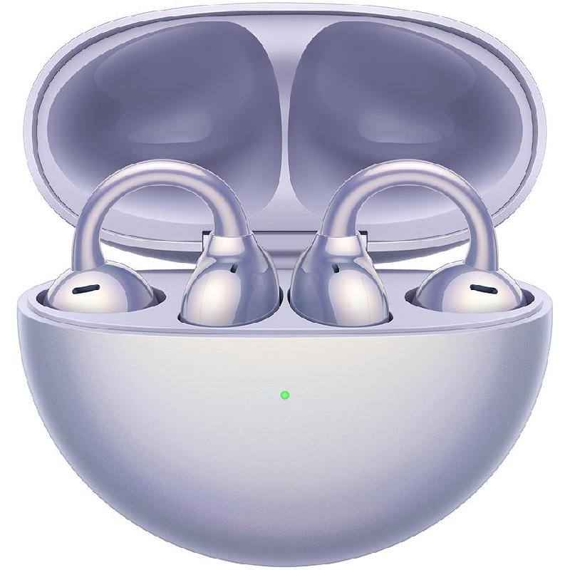 Huawei FreeClip Earbuds, Bluetooth, USB (Charging), Built-in Microphone, Purple