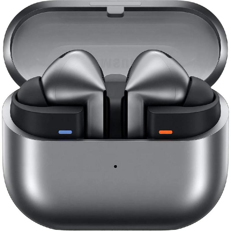 Galaxy Buds3 Pro Earbuds, Active Noise Cancelling, Bluetooth, USB-C, Built-in Microphone, Silver