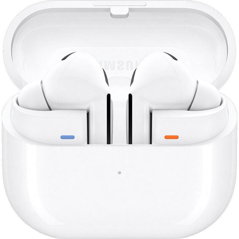 Galaxy Buds3 Pro Earbuds, Active Noise Cancelling, Bluetooth, USB-C, Built-in Microphone, White