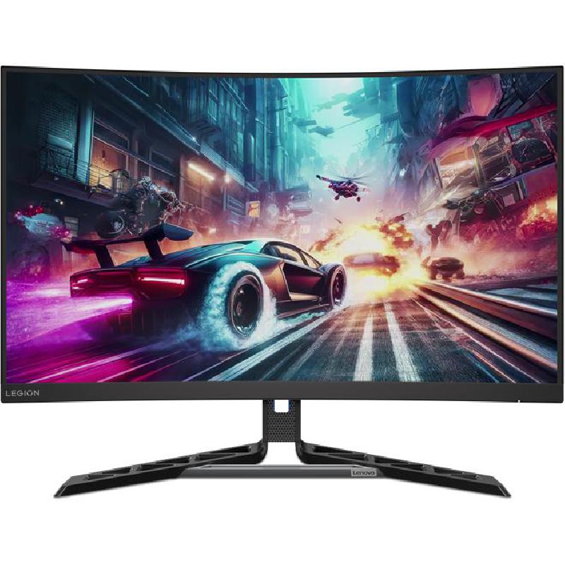 Legion R32qc-30 32 Inch Gaming Monitor, WLED, LED, 180 Hz, 0.5ms (MPRT), Built-in Dual Speaker (2 X 3W), Raven Black