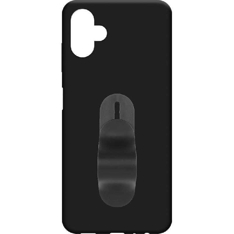 Just in Case Soft TPU Back Cover Mobile Case with Strap, for Samsung Galaxy A06, Black