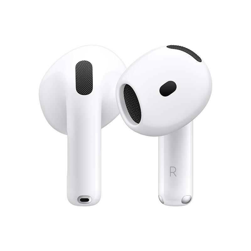 Apple AirPods 4 Earbuds, Active Noise Cancelling, Bluetooth, USB-C, Built-in Microphone, White