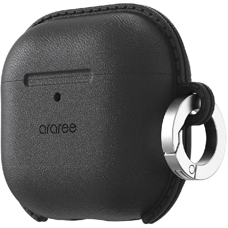 Araree POPS Earbuds Case, for Apple AirPods 4, Black