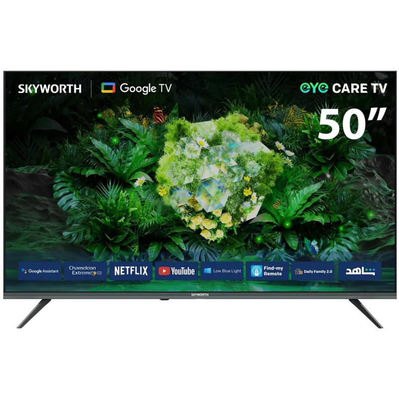 50 Inch Smart TV, 4K LED, 60 Hz, Black, 50G6500G