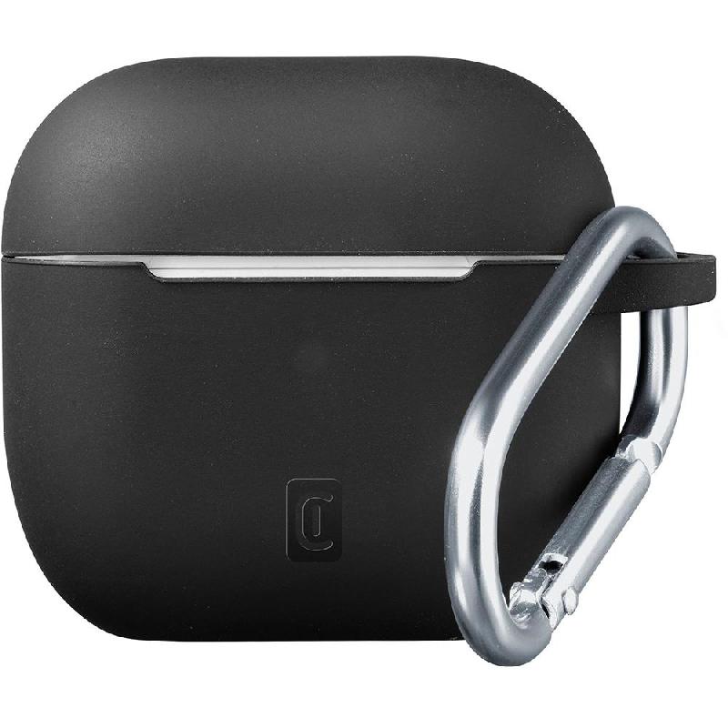 Cellularline Bounce Earbuds Case, for Apple AirPods 4, Black