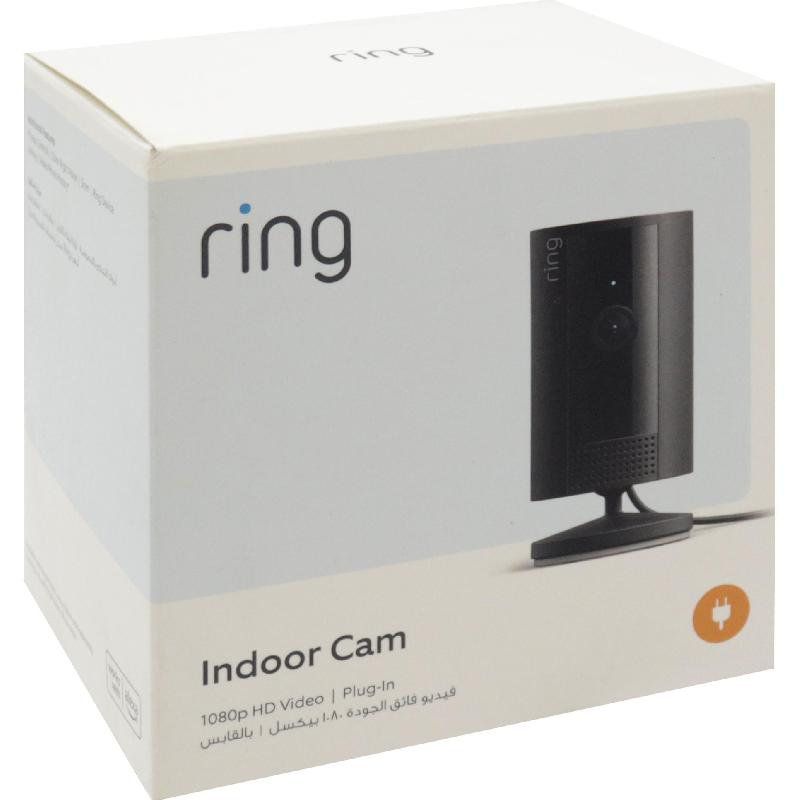 Indoor Cam (2nd Gen) Plug-in Indoor Security Camera, Wi-Fi, Works with Amazon Alexa, Black