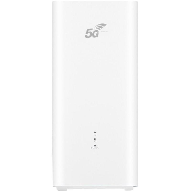 Brovi H165-383 5G CPE Router, up to 11.7 Gbps, up to 128 Devices, Dual-Band (2.4GHz/5GHz Wi-Fi 7/HarmonyOS Mesh+), Wi-Fi 7 (802.11a/b/g/n/ac/ax/be), Single Port (LAN), White