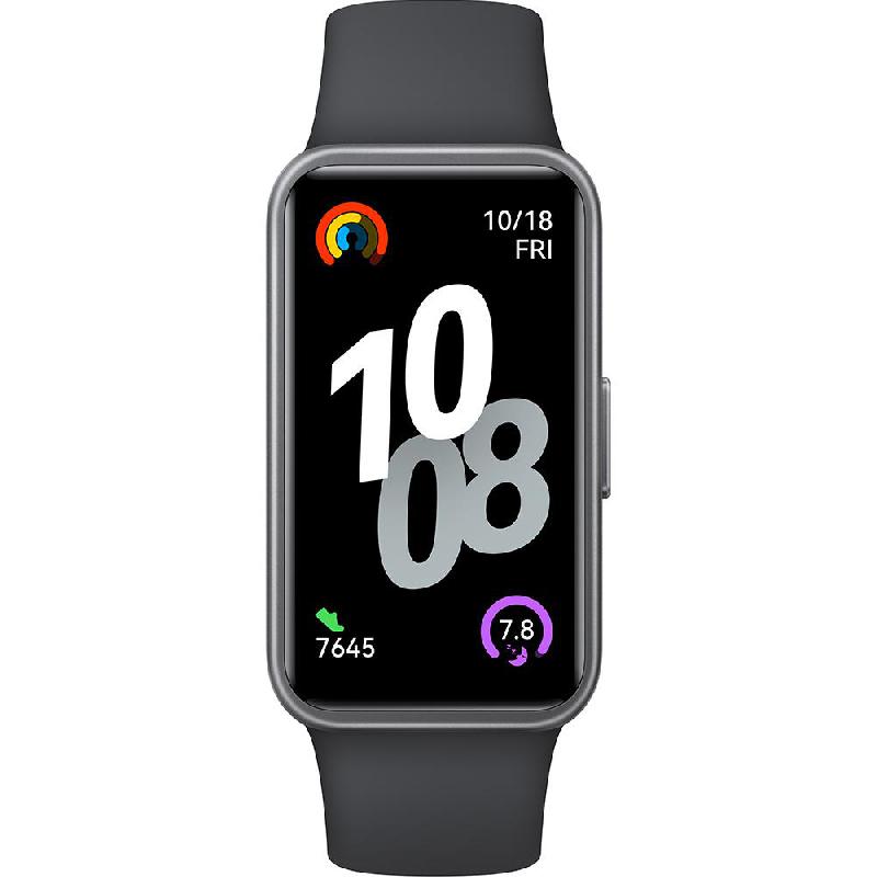 Huawei Band 10 Fitness Band, for Android 8.0 or Later/iOS 13.0 or Later/HarmonyOS 2.0 or Later, 1.47", AMOLED Color Screen, Black — 2
