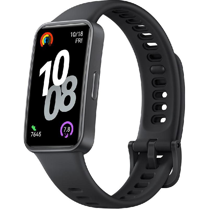 Band 10 Fitness Band, for Android 8.0 or Later/iOS 13.0 or Later/HarmonyOS 2.0 or Later, 1.47 Inch, AMOLED Color Screen, Black
