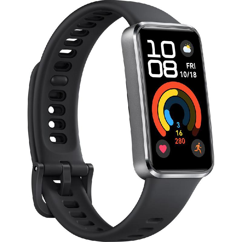 Huawei Band 10 Fitness Band, for Android 8.0 or Later/iOS 13.0 or Later/HarmonyOS 2.0 or Later, 1.47", AMOLED Color Screen, Matte Black — 3