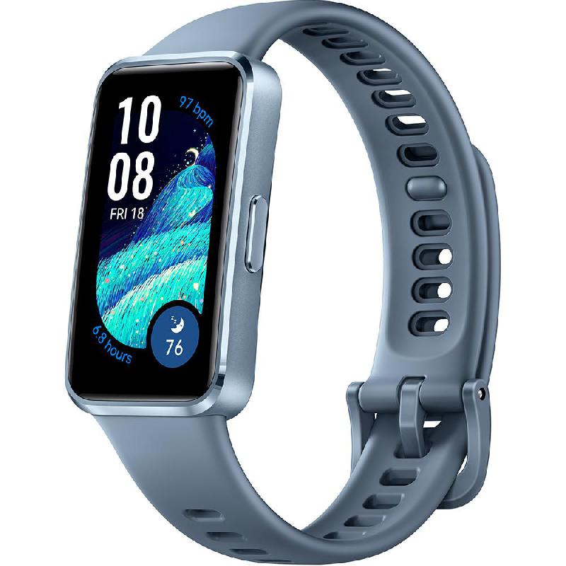 Huawei Band 10 Fitness Band, for Android 8.0 or Later/iOS 13.0 or Later/HarmonyOS 2.0 or Later, 1.47", AMOLED Color Screen, Blue