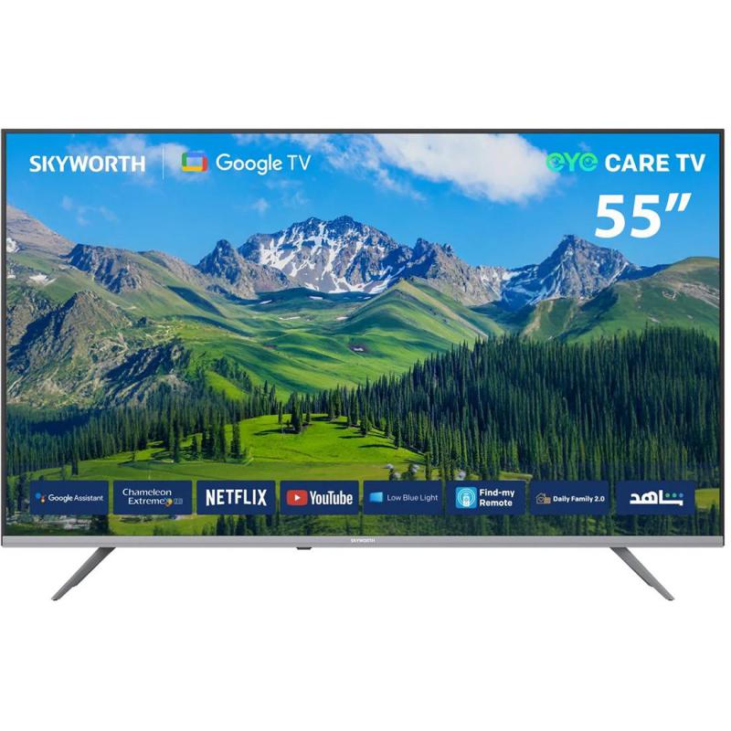 55 Inch Smart TV, 4K LED, 60 Hz, Black, 55G6400G