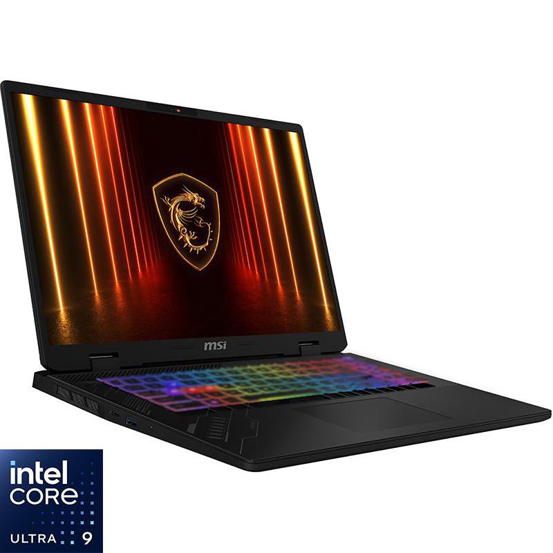 MSI Crosshair 17 HX AI Gaming Laptop, AI, 17", Intel Core Ultra 9, 16 GB RAM, 1 TB NVMe PCIe Gen 4×4 SSD, Windows 11 Home, NVIDIA GeForce 8 GB