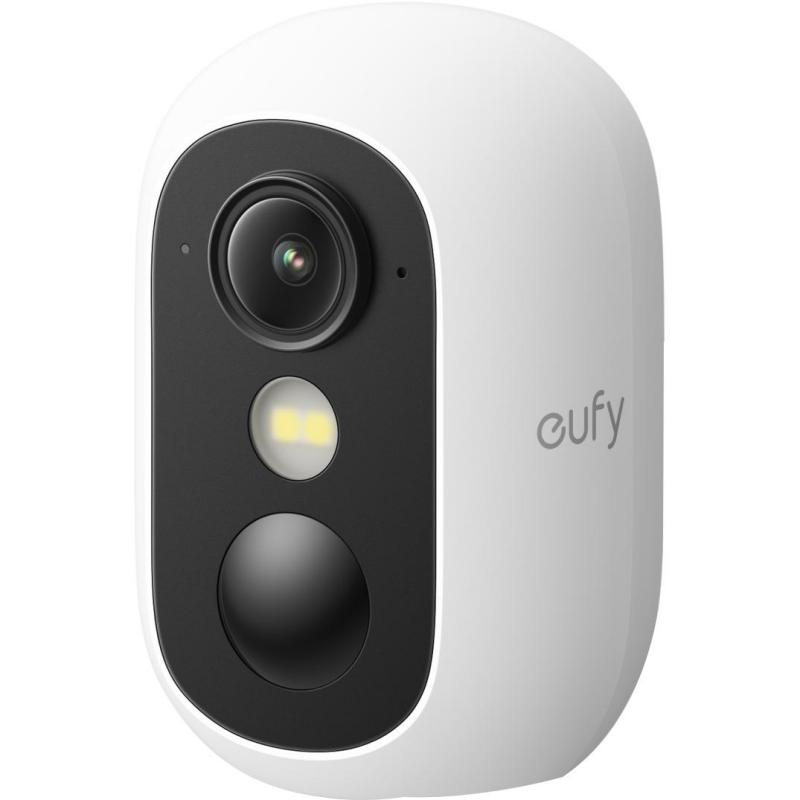 eufyCam C35 Wi-Fi, Works with Amazon Alexa/Google Assistant, White