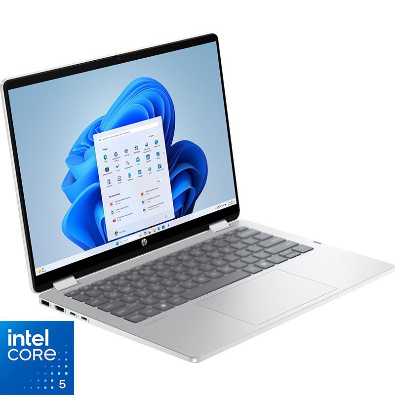 OmniBook 5 Flip 2-in-1 Laptop - Convertible, 14 Inch, Intel Core 5, 16 GB RAM, 512 GB, Windows 11 Home, Intel Graphics, Foldable