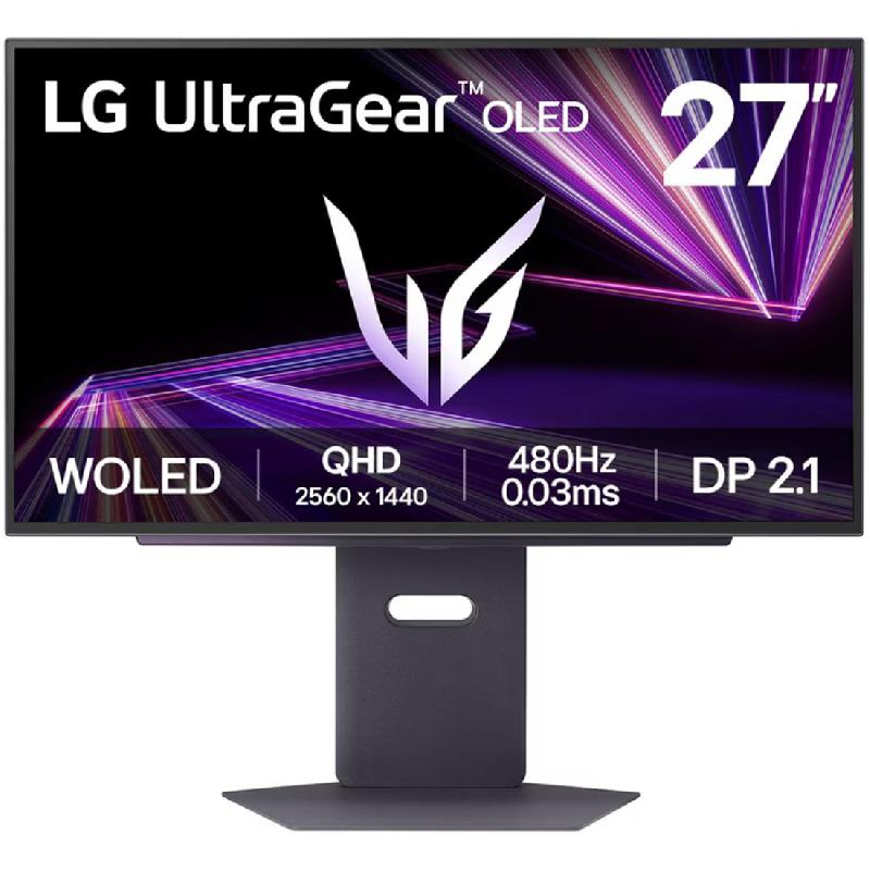 UltraGear 27 Inch Gaming Monitor, OLED, QHD (Quad HD), 480 Hz, 0.03ms (GtG), Black