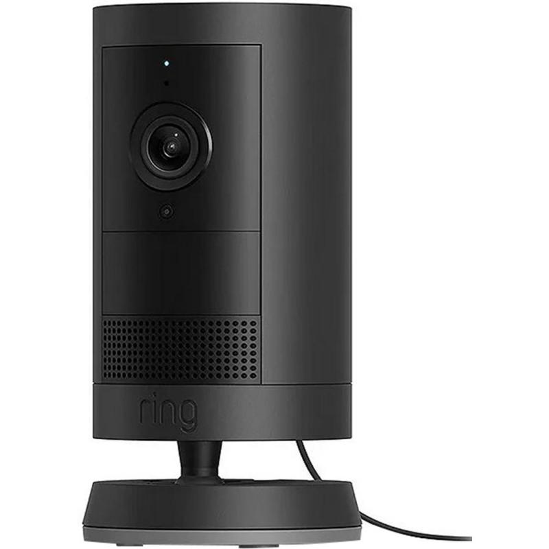 Outdoor Cam Plus 2K Video with Ring Vision, 1080p HD Video, Advanced Motion Detection, Bluetooth/Wi-Fi, Black