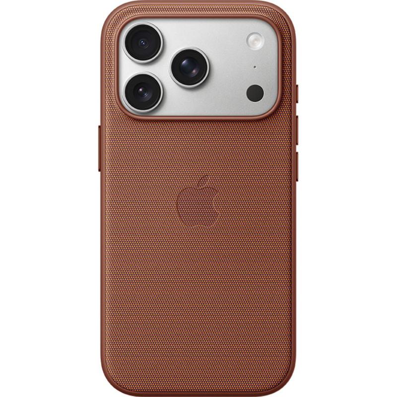 TechWoven Back Cover Mobile Case with MagSafe, for iPhone 17 Pro, Sienna
