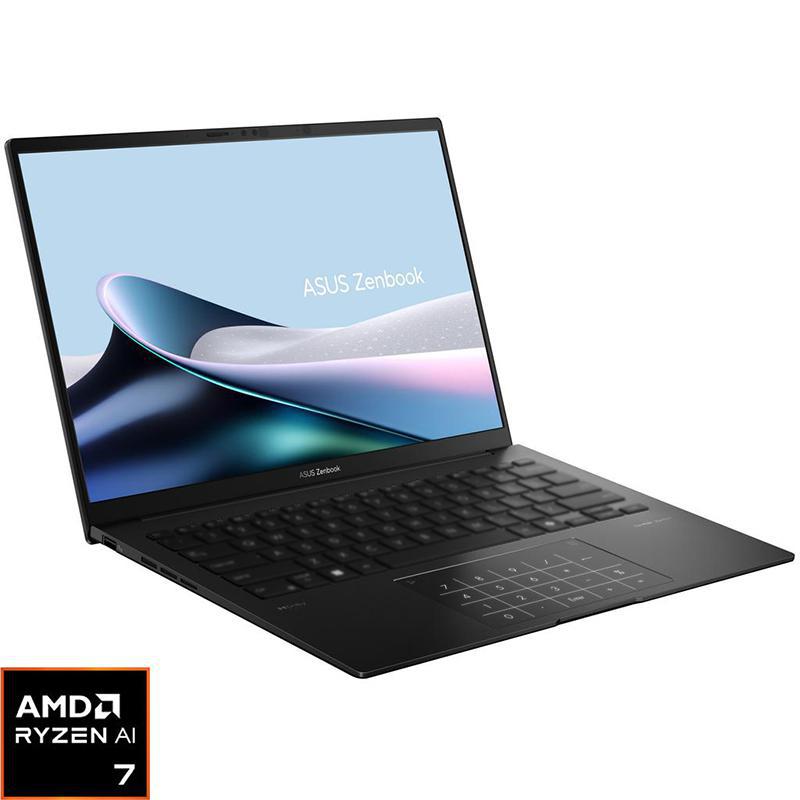 Zenbook 14 Laptop, AI, 14 Inch, AMD Ryzen AI, 16 GB RAM, 1 TB M.2 NVMe PCIe 4.0 SSD, Windows 11 Home, AMD Radeon Graphics