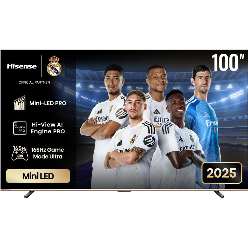 100 Inch Smart TV, 4K Mini-LED, 165 Hz, Grey, U7QPRO