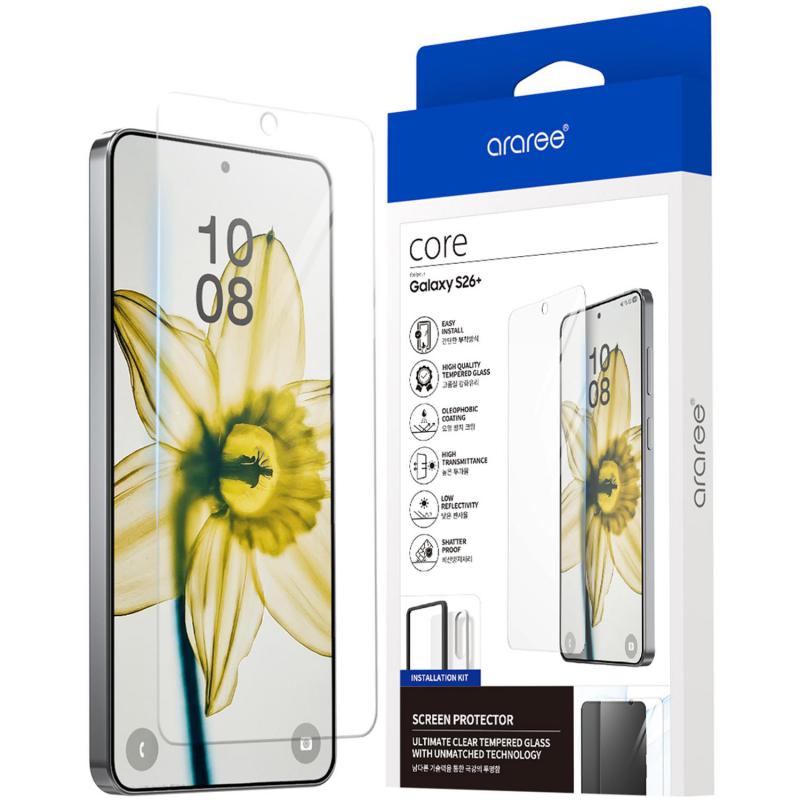 Core Smartphone Screen Protector, for Samsung Galaxy S26+, Tempered Glass