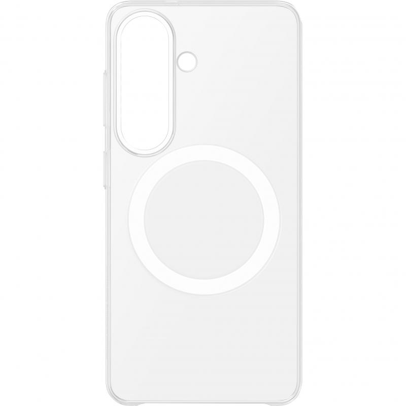 Clear Magnet Back Cover Mobile Case with MagSafe, for Samsung Galaxy S26+, Transparent